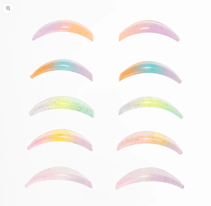 Glueless Flat Silikonske blazinice, 5 velikosti SET