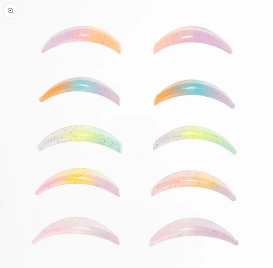 Glueless Flat Silikonske blazinice, 5 velikosti SET